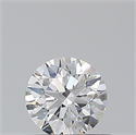 Natural Diamond 0.40 Carats, Round with Excellent Cut, D Color, VS2 Clarity and Certified by GIA