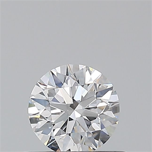 Picture of Natural Diamond 0.40 Carats, Round with Excellent Cut, D Color, VS2 Clarity and Certified by GIA