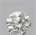 Natural Diamond 0.40 Carats, Round with Excellent Cut, J Color, SI2 Clarity and Certified by GIA