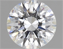 Natural Diamond 1.25 Carats, Round with Excellent Cut, E Color, IF Clarity and Certified by GIA