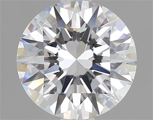 Picture of Natural Diamond 1.25 Carats, Round with Excellent Cut, E Color, IF Clarity and Certified by GIA