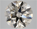 Natural Diamond 3.01 Carats, Round with Excellent Cut, K Color, VS1 Clarity and Certified by GIA