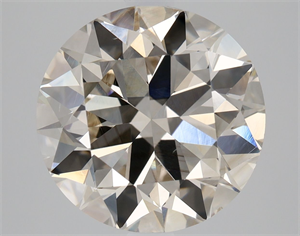 Picture of Natural Diamond 3.01 Carats, Round with Excellent Cut, K Color, VS1 Clarity and Certified by GIA