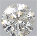 Natural Diamond 0.45 Carats, Round with Excellent Cut, I Color, SI1 Clarity and Certified by GIA