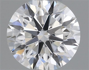 Picture of Natural Diamond 0.43 Carats, Round with Excellent Cut, F Color, SI2 Clarity and Certified by GIA