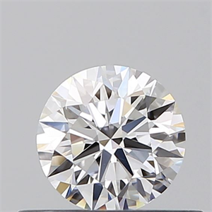 Picture of Natural Diamond 0.40 Carats, Round with Excellent Cut, D Color, VS2 Clarity and Certified by GIA