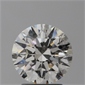 Natural Diamond 2.01 Carats, Round with Excellent Cut, I Color, VS1 Clarity and Certified by GIA