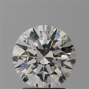 Picture of Natural Diamond 2.01 Carats, Round with Excellent Cut, I Color, VS1 Clarity and Certified by GIA