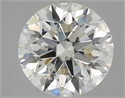 Natural Diamond 5.00 Carats, Round with Excellent Cut, I Color, SI2 Clarity and Certified by GIA