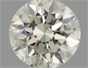 Natural Diamond 0.40 Carats, Round with Excellent Cut, K Color, SI1 Clarity and Certified by IGI