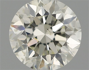 Picture of Natural Diamond 0.40 Carats, Round with Excellent Cut, K Color, SI1 Clarity and Certified by IGI