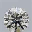 Natural Diamond 0.50 Carats, Round with Very Good Cut, I Color, SI2 Clarity and Certified by IGI