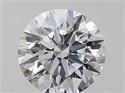 Natural Diamond 0.40 Carats, Round with Excellent Cut, D Color, VS2 Clarity and Certified by GIA