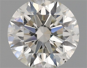 Picture of Natural Diamond 0.50 Carats, Round with Excellent Cut, H Color, VS2 Clarity and Certified by IGI