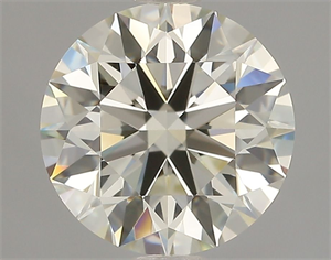 Picture of Natural Diamond 1.85 Carats, Round with Excellent Cut, K Color, VVS1 Clarity and Certified by GIA