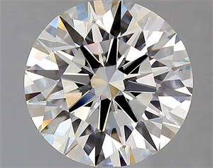 Picture of Natural Diamond 2.00 Carats, Round with Very Good Cut, I Color, VS1 Clarity and Certified by GIA