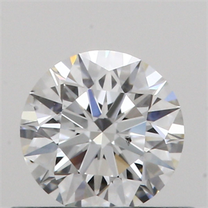 Picture of Natural Diamond 0.42 Carats, Round with Excellent Cut, H Color, VS2 Clarity and Certified by GIA