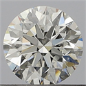 Natural Diamond 0.42 Carats, Round with Excellent Cut, E Color, VS2 Clarity and Certified by GIA