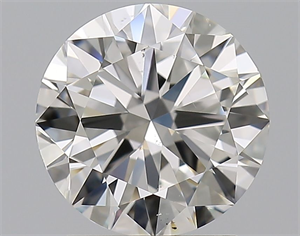 Picture of Natural Diamond 2.00 Carats, Round with Very Good Cut, G Color, VS2 Clarity and Certified by GIA