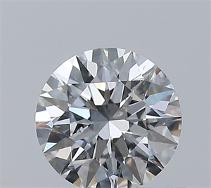 Picture of Natural Diamond 0.40 Carats, Round with Excellent Cut, F Color, SI1 Clarity and Certified by GIA