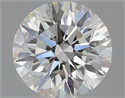 Natural Diamond 0.40 Carats, Round with Excellent Cut, I Color, SI2 Clarity and Certified by GIA