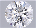 Natural Diamond 0.40 Carats, Round with Excellent Cut, E Color, VS2 Clarity and Certified by GIA