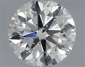 Picture of Natural Diamond 0.45 Carats, Round with Excellent Cut, G Color, SI1 Clarity and Certified by GIA