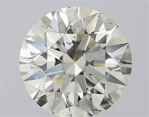 Picture of Natural Diamond 2.52 Carats, Round with Excellent Cut, J Color, SI1 Clarity and Certified by IGI