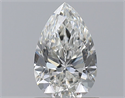 Natural Diamond 0.72 Carats, Pear with  Cut, G Color, VVS1 Clarity and Certified by GIA