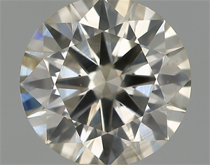 Picture of Natural Diamond 0.73 Carats, Round with Excellent Cut, K Color, SI1 Clarity and Certified by IGI