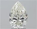 Natural Diamond 2.01 Carats, Pear with  Cut, J Color, VVS2 Clarity and Certified by GIA