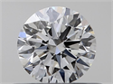 Natural Diamond 0.40 Carats, Round with Excellent Cut, I Color, VVS2 Clarity and Certified by GIA