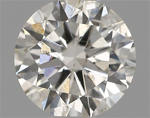 Picture of Natural Diamond 0.42 Carats, Round with Excellent Cut, I Color, SI2 Clarity and Certified by IGI