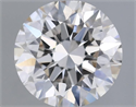 Natural Diamond 0.56 Carats, Round with Excellent Cut, J Color, VVS2 Clarity and Certified by GIA