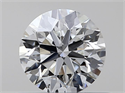 Natural Diamond 0.40 Carats, Round with Excellent Cut, G Color, SI1 Clarity and Certified by GIA