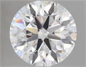 Natural Diamond 1.70 Carats, Round with Excellent Cut, D Color, VS1 Clarity and Certified by GIA