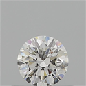 Natural Diamond 0.40 Carats, Round with Excellent Cut, G Color, VS2 Clarity and Certified by GIA