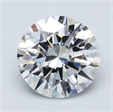 Natural Diamond 1.51 Carats, Round with Excellent Cut, D Color, VS2 Clarity and Certified by GIA