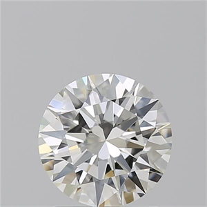 Picture of Natural Diamond 1.51 Carats, Round with Excellent Cut, H Color, VVS2 Clarity and Certified by GIA