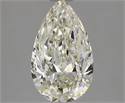 Natural Diamond 1.50 Carats, Pear with  Cut, I Color, VVS1 Clarity and Certified by IGI