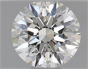 Natural Diamond 0.40 Carats, Round with Excellent Cut, I Color, VVS2 Clarity and Certified by GIA