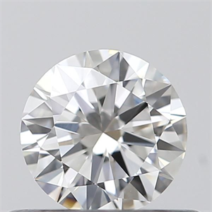 Picture of Natural Diamond 0.40 Carats, Round with Excellent Cut, E Color, VVS1 Clarity and Certified by GIA