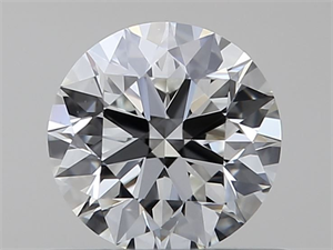 Picture of Natural Diamond 0.43 Carats, Round with Excellent Cut, G Color, VVS2 Clarity and Certified by GIA