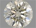 Natural Diamond 0.50 Carats, Round with Excellent Cut, J Color, VS2 Clarity and Certified by IGI