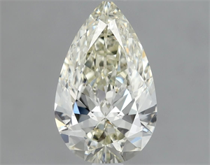 Picture of Natural Diamond 1.00 Carats, Pear with  Cut, K Color, VS1 Clarity and Certified by IGI