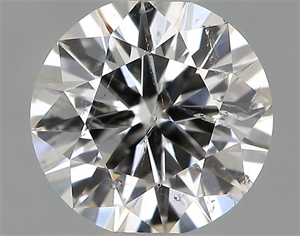 Picture of Natural Diamond 0.50 Carats, Round with Very Good Cut, G Color, SI2 Clarity and Certified by IGI