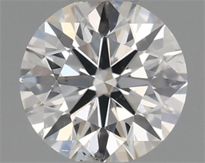 Picture of Natural Diamond 0.40 Carats, Round with Excellent Cut, G Color, SI1 Clarity and Certified by GIA