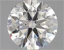 Natural Diamond 1.50 Carats, Round with Excellent Cut, H Color, IF Clarity and Certified by GIA