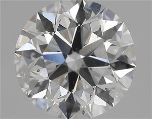 Picture of Natural Diamond 1.51 Carats, Round with Excellent Cut, D Color, SI2 Clarity and Certified by GIA