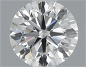 Natural Diamond 0.40 Carats, Round with Very Good Cut, H Color, VS2 Clarity and Certified by GIA